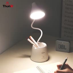 Thumbnail Đèn học Thunlit Target cho học sinh cắm USB Đèn bàn LED 8W có thể điều chỉnh độ sáng kèm giá đựng bút 2