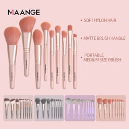 Thumbnail MAANGE Bộ 9 Cọ Makeup Chuyên Nghiệp Kèm Bao Đựng 5886 4