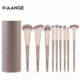 Thumbnail Set 9 cọ trang điểm MAANGE tán phấn phủ má hồng phấn mắt tạo khối tiện lợi 1