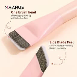 Thumbnail MAANGE Cọ trang điểm tán kem nền đầu phẳng 51580 4