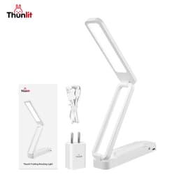 Thumbnail Đèn đọc sách gấp Thunlit 2000mAh có thể sạc lại, đèn đọc sách cầm tay có thể gập lại, đèn đọc sách có thể điều chỉnh độ sáng với 3 nhiệt độ màu 1