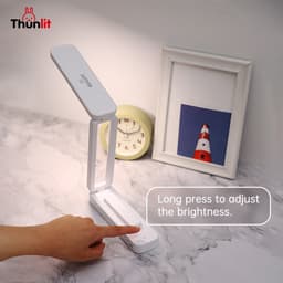 Thumbnail Đèn đọc sách gấp Thunlit 2000mAh có thể sạc lại, đèn đọc sách cầm tay có thể gập lại, đèn đọc sách có thể điều chỉnh độ sáng với 3 nhiệt độ màu 3