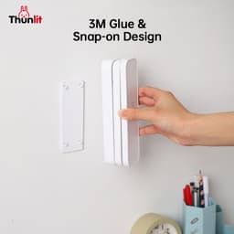 Thumbnail Đèn đọc sách gấp Thunlit 2000mAh có thể sạc lại, đèn đọc sách cầm tay có thể gập lại, đèn đọc sách có thể điều chỉnh độ sáng với 3 nhiệt độ màu 4
