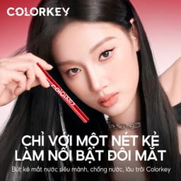 Thumbnail Bút Kẻ Mắt Nước Colorkey Trang Điểm Chống Nước Lâu Trôi 0.55ml 3