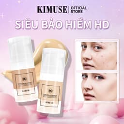 Thumbnail Kem nền dạng lỏng KIMUSE che khuyết điểm chống nước xóa mờ quầng thâm 6ml 1