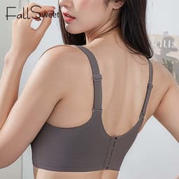 Thumbnail FallSweet Áo ngực Bigsize chống chảy xệ dành cho nữ Không dây có thể điều chỉnh liền mạch Push Up Brassiere 34-46 B C D Cup 3