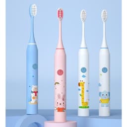Thumbnail EVEBOT Bàn chải đánh răng điện trẻ em, Bàn chải đánh răng lông mềm rung siêu âm, Vệ sinh răng miệng, Chống nước IPX7, Sạc USB, 5 cấp độ có thể điều chỉnh 2