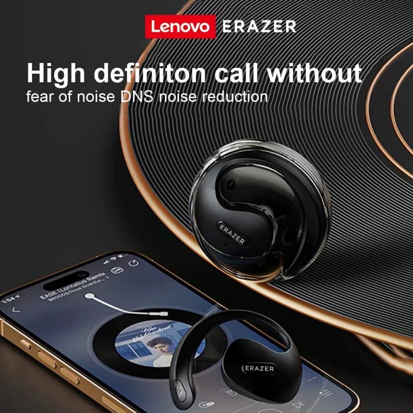 Ảnh 100% ori Lenovo ERAZER X15 pro Tai Nghe Chơi Thể thao Kết Nối bluetooth 5.4 hifi Âm Thanh Sống Động Chất Lượng Cao 4