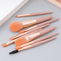 Thumbnail MAANGE Bộ 8 Cọ Trang Điểm Lông Mềm Dành Cho Người Mới Bắt Đầu Trang Điểm 3