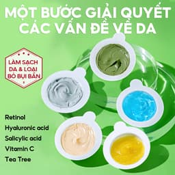 Thumbnail Mặt nạ bùn gel VIBRANT GLAMOUR 5g nhiều loại hỗ trợ giảm mụn chống lão hóa se khít lỗ chân lông 1