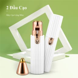 Thumbnail Ckeyin Máy Tẩy LôngTriệt Lông Mày 2 Trong 1 Mini Sạc Pin Có Tích Hợp Đèn máy cạo lông mini máy cạo lông vùng kín MT114 2