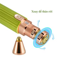 Thumbnail Ckeyin Máy Tẩy LôngTriệt Lông Mày 2 Trong 1 Mini Sạc Pin Có Tích Hợp Đèn máy cạo lông mini máy cạo lông vùng kín MT114 4