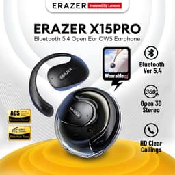 Thumbnail 100% ori Lenovo ERAZER X15 pro Tai Nghe Chơi Thể thao Kết Nối bluetooth 5.4 hifi Âm Thanh Sống Động Chất Lượng Cao 1