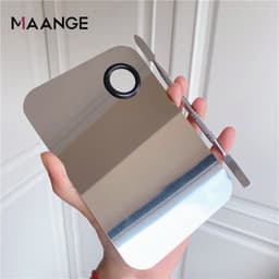 Thumbnail Khay Dụng Cụ Trộn Nền Bằng Thép Sáng MAANGE Chống Gỉ Kèm Cây Trộn 1614 4