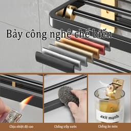 Thumbnail Kệ để đồ dùng MEIDOO phòng tắm gắn tường không cần khoan thiết kế sang trọng với nhiều loại tùy chọn 4