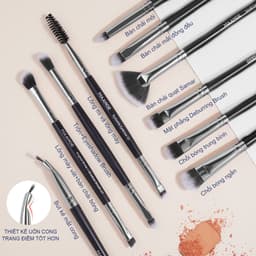 Thumbnail Bộ 20 cọ makeup MAANGE lông mềm cao cấp kèm hộp đựng cọ trang điểm cầm tay 5748H 4