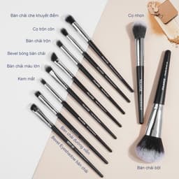 Thumbnail Bộ 20 cọ makeup MAANGE lông mềm cao cấp kèm hộp đựng cọ trang điểm cầm tay 5748H 3