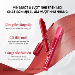 Thumbnail COLORKEY Dòng Son Lì, Màu Sắc Bão Hòa Cao, Nhẹ Và Bền, 3g 3