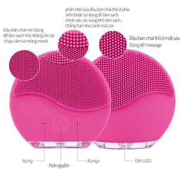 Thumbnail CkeyiN Máy rửa mặt sóng âm làm sạch sâu chống nước cho mọi loại da MR208M 4