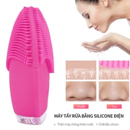 Thumbnail CkeyiN Máy rửa mặt sóng âm làm sạch sâu chống nước cho mọi loại da MR208M 2