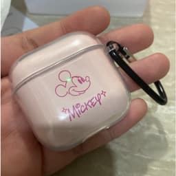 Thumbnail Vỏ sạc tai nghe Disney trong suốt màu sắc Thích hợp cho Pro4 4