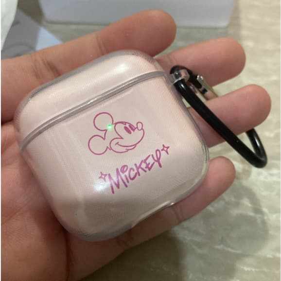 Ảnh Vỏ sạc tai nghe Disney trong suốt màu sắc Thích hợp cho Pro4 4