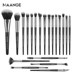 Thumbnail Bộ 20 cọ trang điểm chuyên nghiệp MAANGE kèm túi đựng da 170g tiện lợi 2