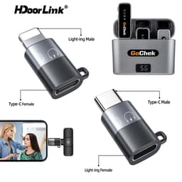 Thumbnail Bộ chuyển đổi HdoorLink OTG USB-C sang IOS cho bộ chuyển đổi ghi âm sạc micro Lavalier Type C sang IOS 2