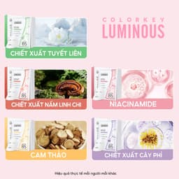 Thumbnail 1 Hộp 10 Miếng Mặt Nạ Giấy COLORKEY LUMINOUS B5 Hỗ Trợ Phục Hồi 25ml/miếng 2