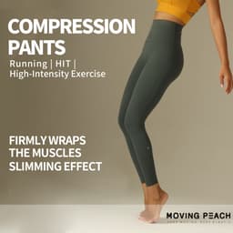 Thumbnail Moving PEACH Nén Quần Legging Tập Yoga Quần Định Hình Huấn Luyện Điêu Khắc Quần Legging HLL 2