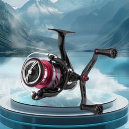 Thumbnail GOMEXUS tay quay máy câu cá Máy Câu Cá Tay Cầm Bằng Carbon 82/98mm Shimano Daiwa Abu Okuma LCDH tay quay máy đứng 2