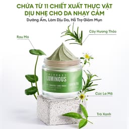 Thumbnail Mặt Nạ Bùn Trà Xanh COLORKEY LUMINOUS Làm Sạch Da Không Gây Khô Da Khi Dùng 60g/hũ 2