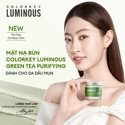 Thumbnail Mặt Nạ Bùn Trà Xanh COLORKEY LUMINOUS Làm Sạch Da Không Gây Khô Da Khi Dùng 60g/hũ 1