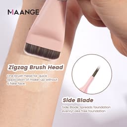 Thumbnail Cọ kem nền siêu mỏng MAANGE kèm 1 miếng mút trang điểm khô và ướt, Bộ quà tặng cao cấp 52099 4