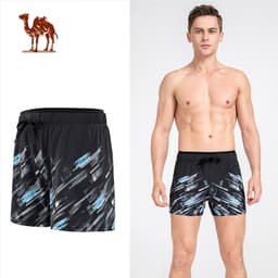 Thumbnail Quần short boxer CAMEL CROWN co giãn dùng đi bơi siêu nhẹ dành cho nam 1