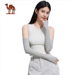 Thumbnail Tay áo chống nắng bằng băng CAMEL CROWN dành cho nam và nữ mỏng chống tia cực tím Đi xe đạp Ice Silk Arm Tay áo 1
