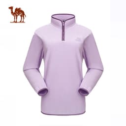 Thumbnail Áo Khoác Lông Cừu Hai Mặt Cổ Đứng Giữ Ấm Cho Nữ 1