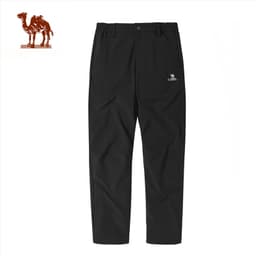 Thumbnail CAMEL CROWN Ngoài Trời Tấn Công Vỏ Mềm Quần Nam Nữ Chống Gió Chống Thấm Nước Plus Nhung Đi Bộ Đường Dài 1