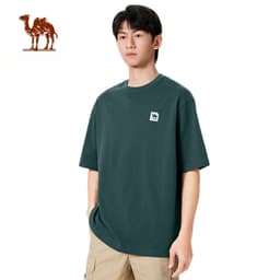 Thumbnail Áo thun nam CAMEL CROWN Áo thun ngắn tay co giãn thoáng khí mát mẻ cho nam 1