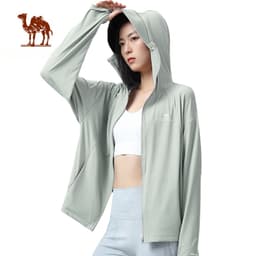 Thumbnail Áo khoác chống nắng CAMEL CROWN vải lụa lạnh mỏng thời trang cao cấp cho nữ 1