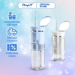 Thumbnail CkeyiN Máy tăm nước 3 chế độ có thể sạc lại tiện lợi chuyên dụng chăm sóc răng miệng KQ136 DG003 1