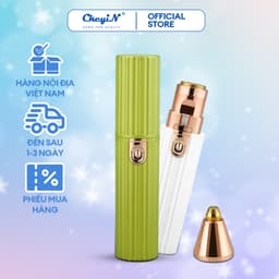 Thumbnail Ckeyin Máy Tẩy LôngTriệt Lông Mày 2 Trong 1 Mini Sạc Pin Có Tích Hợp Đèn máy cạo lông mini máy cạo lông vùng kín MT114 1