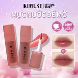 Thumbnail Son kem trang điểm KIMUSE 13 màu sắc lì tùy chọn chống thấm nước lâu trôi cấp ẩm 1