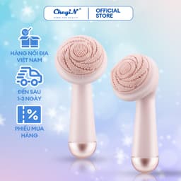 Thumbnail CkeyiN Máy rửa mặt hoạt động điện có đầu lăn mát xa silicone chống thấm nước sạc USB tiện lợi MR568 1