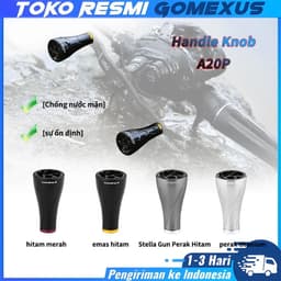 Thumbnail Tay cầm guồng quay máy câu GOMEXUS cho Shimano Sahare Vandord Daiwa Exceler fuego Ryobi Ultra power Kiki 1000-4000 A20 1