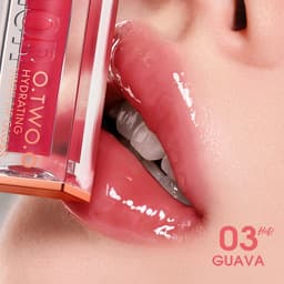 Thumbnail O.two.o Lipgloss Tác dụng dưỡng ẩm watery Đế dưỡng ẩm lâu trôi và bóng bóng nhẹ cho nữ Lip Glaze Dưỡng ẩm sáng bóng Lipmakeup 4