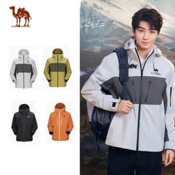 Thumbnail Áo khoác CAMEL CROWN Nam Nữ 3 trong 1 Ngoài Trời Chống Gió Và Chống Thấm Nước Leo Núi Quần Áo 1