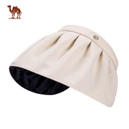 Thumbnail CAMEL CROWN Rỗng Top Rộng Vành Mũ Chống Nắng Cho Nữ Chống Tia UV Chống Nắng Ngoài Trời Mũ Đi Biển 1