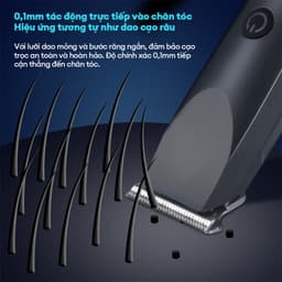 Thumbnail CkeyiN Tông Đơ Cắt Tóc , Cạo Râu Điện Tử  USB Không Dây Có Thể Sạc Lại Cho Nam Và Nữ, Bộ Máy cạo râu Cắt Tóc RD017 2