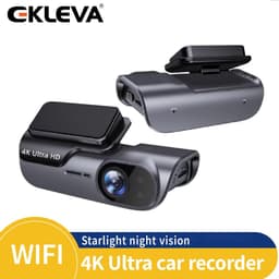 Thumbnail Elkeva 4K WiFi Ống Kính Đơn Dash Cam Xe DVR Góc Rộng Siêu Sao Tầm Nhìn Ban Đêm Vòng Ghi Âm Phụ Kiện Xe Hơi 1
